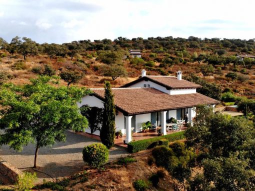 Complejo de Casas Rurales «Casa Román» en El Castillo de las Guardas: Sofisticación y Tranquilidad